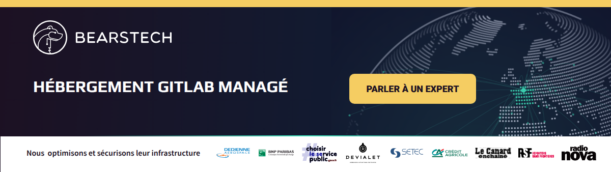 Hébergement gitlab managé