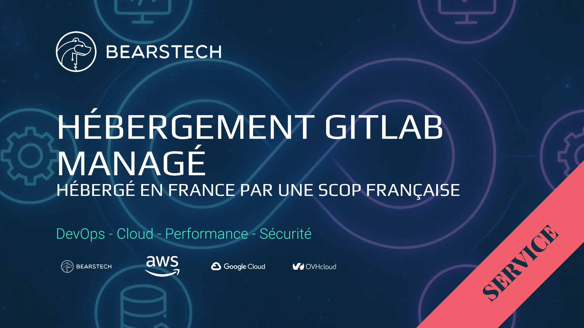 Illustration hébergement gitlab managé
