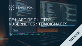 Illustration article : de l'art de quitter Kubernetes