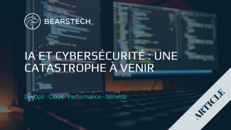 Illustration article : llm la catastrophe à venir