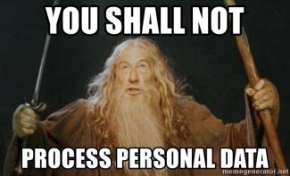 Process personal data